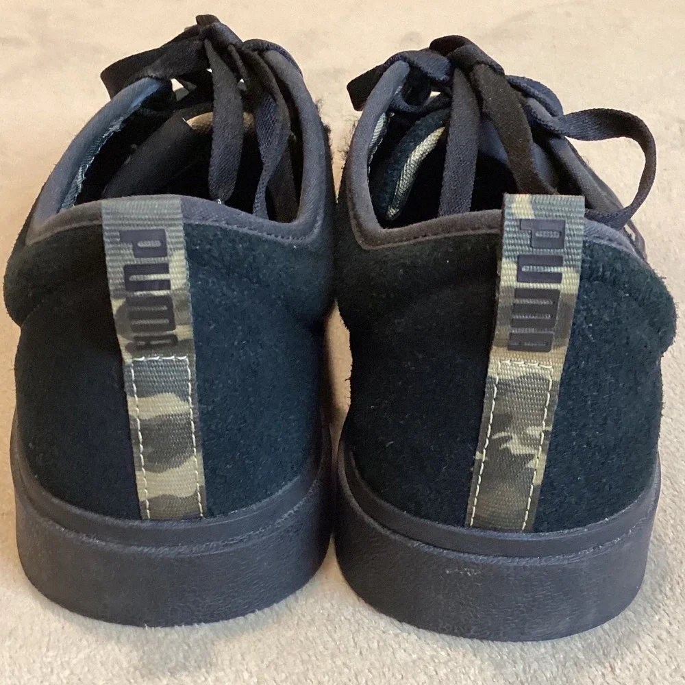 PUMA Men's El Rey 2 Buck Sneaker Black with Camo, US 11.5, UK 10.5, EU‎ 45
